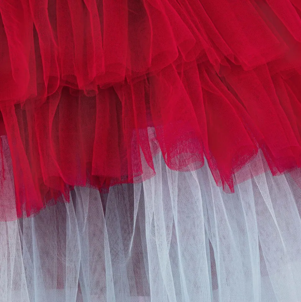 Girls Red Cowgirl Costume Dress