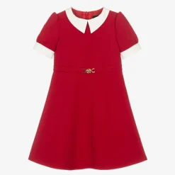 Girls Red Milano Jersey Dress