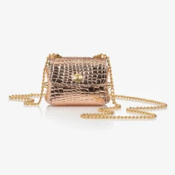 Girls Rose Gold Mini Bag (8cm)