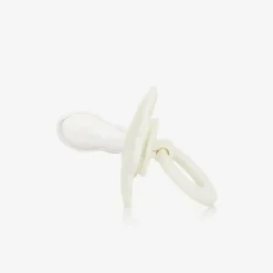Girls White Binky Bloom Dummy