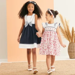 Girls White Leather Shoes