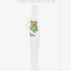 Green Farmyard Pyjama Teddy Bear (34cm)