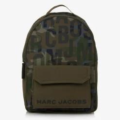 Green Jumbled Logo Backpack (39cm)