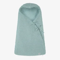 Green Knit Cotton Baby Nest (75cm)