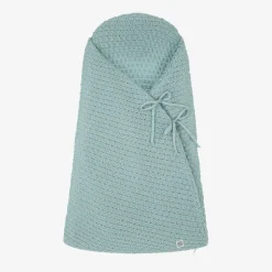 Green Knit Cotton Baby Nest (75cm)