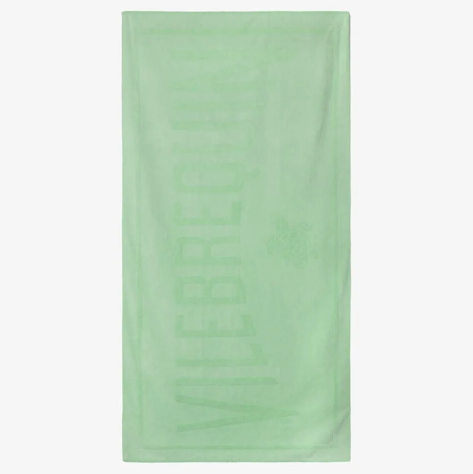 Green Organic Cotton Beach Towel (172cm)