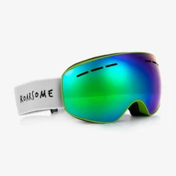 Green Polarised Anti-Fog Ski Goggles