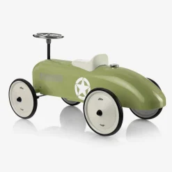 Green Ride-On Vintage Car (76cm)