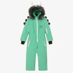 Green Spike The Dinosaur Snowsuit