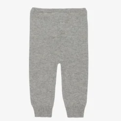Grey Cashmere Knit Leggings