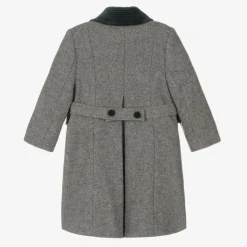 Grey Classic Wool Coat