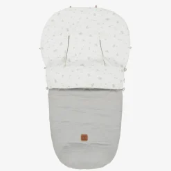 Grey Cotton Footmuff (93cm)
