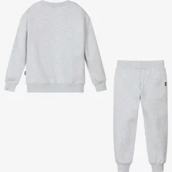 Grey Cotton Jersey Tracksuit
