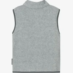 Grey Fleece Gilet
