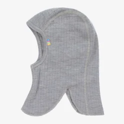 Grey Merino Wool Balaclava