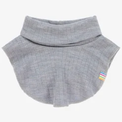 Grey Merino Wool Neck Warmer