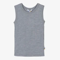 Grey Merino Wool Vest