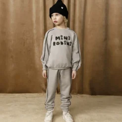 Grey Organic Cotton Cats Sweatshirt