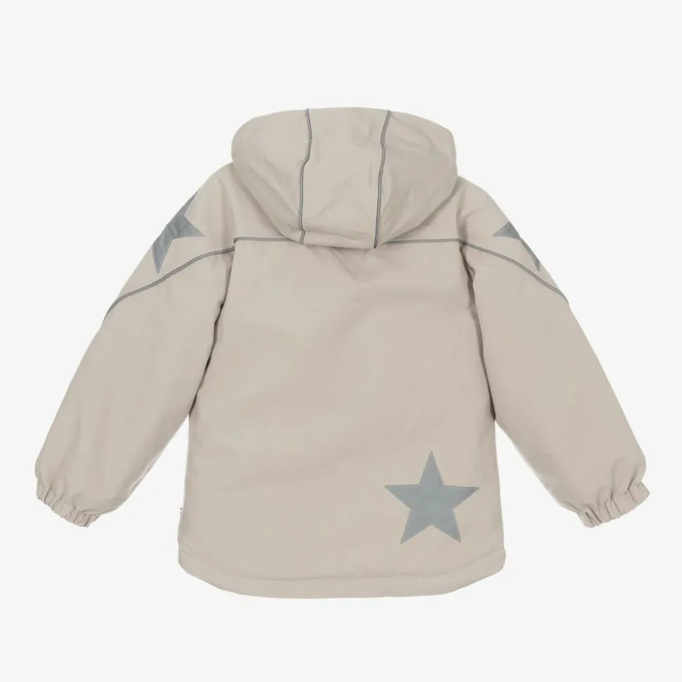 Grey Padded Ski Jacket