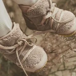 Grey Sherpa Fleece Pre-Walkers