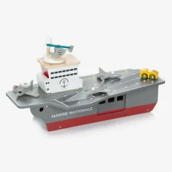Grey Wooden Aircraft Carrier Toy (54cm)