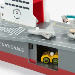 Grey Wooden Aircraft Carrier Toy (54cm)