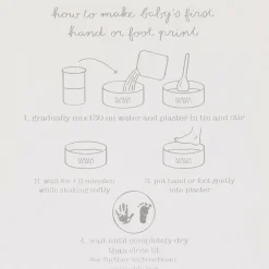 Hand & Foot Print Cast (15cm)