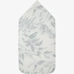 Ivory & Blue Linen Baby Nest (83cm)