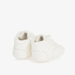 Ivory Brogue Pre-Walker Shoes