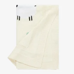 Ivory Cotton Counting Sheep Blanket (73cm)