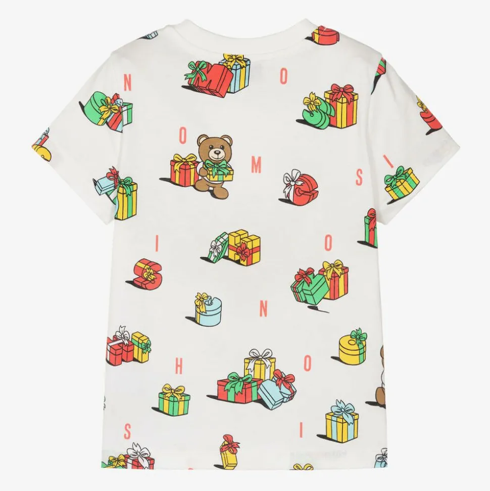 Ivory Cotton Festive Gifts T-Shirt