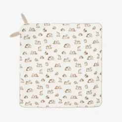 Ivory Cotton Hooded Baby Towel (83cm)