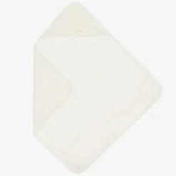 Ivory Cotton Hooded Towel (73cm)