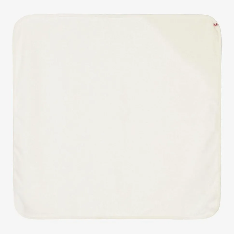 Ivory Cotton Hooded Towel (73cm)