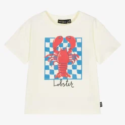 Ivory Cotton Lobster T-Shirt