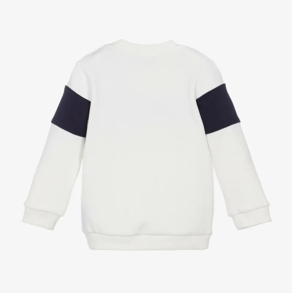 Ivory Cotton Sweatshirt