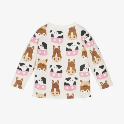Ivory Farm Animal Organic Cotton Top