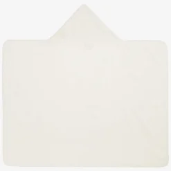 Ivory Hooded Cotton Baby Towel (92cm)