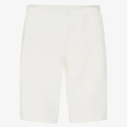Ivory Linen Trousers