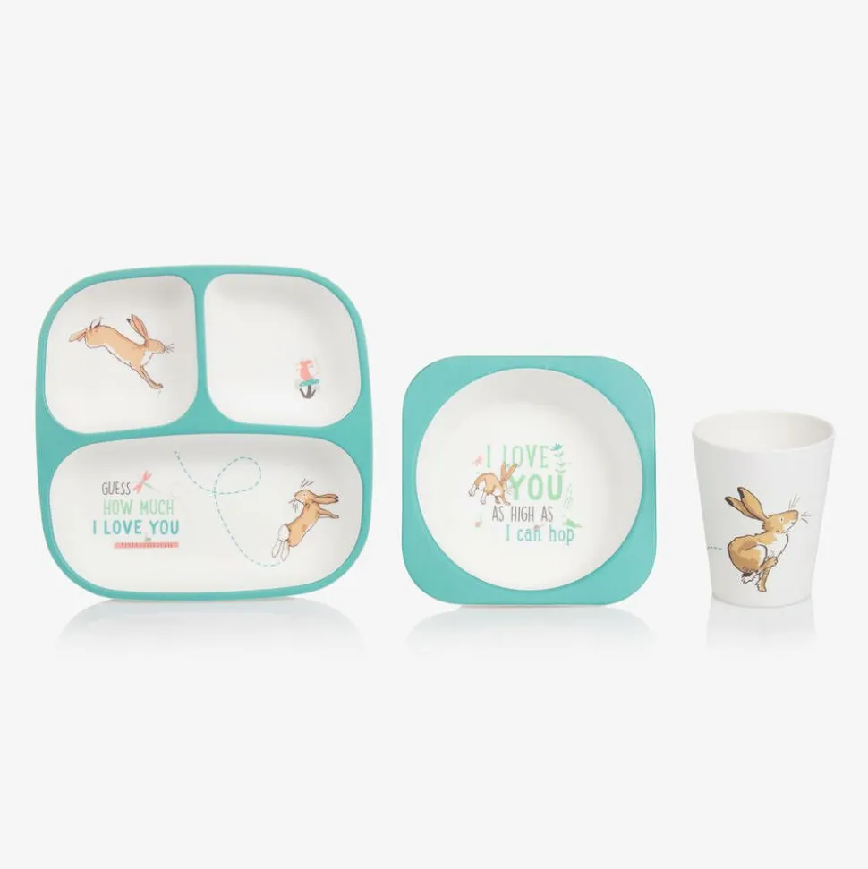 Ivory Nutbrown Hare Tableware Set (Set of 3)