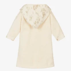 Ivory Organic Cotton Baby Bathrobe