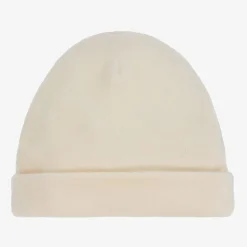 Ivory Organic Cotton Baby Hat