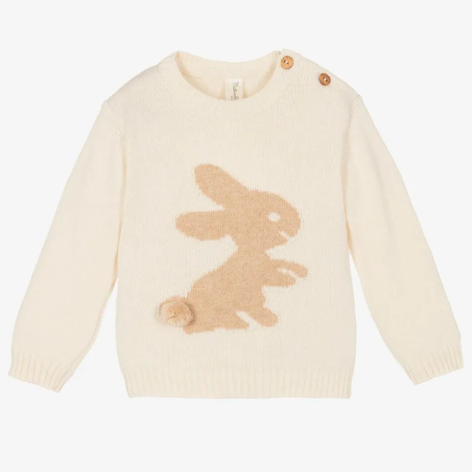 Ivory Organic Cotton Sweater