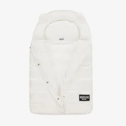 Ivory Padded Teddy Bear Nest (77cm)