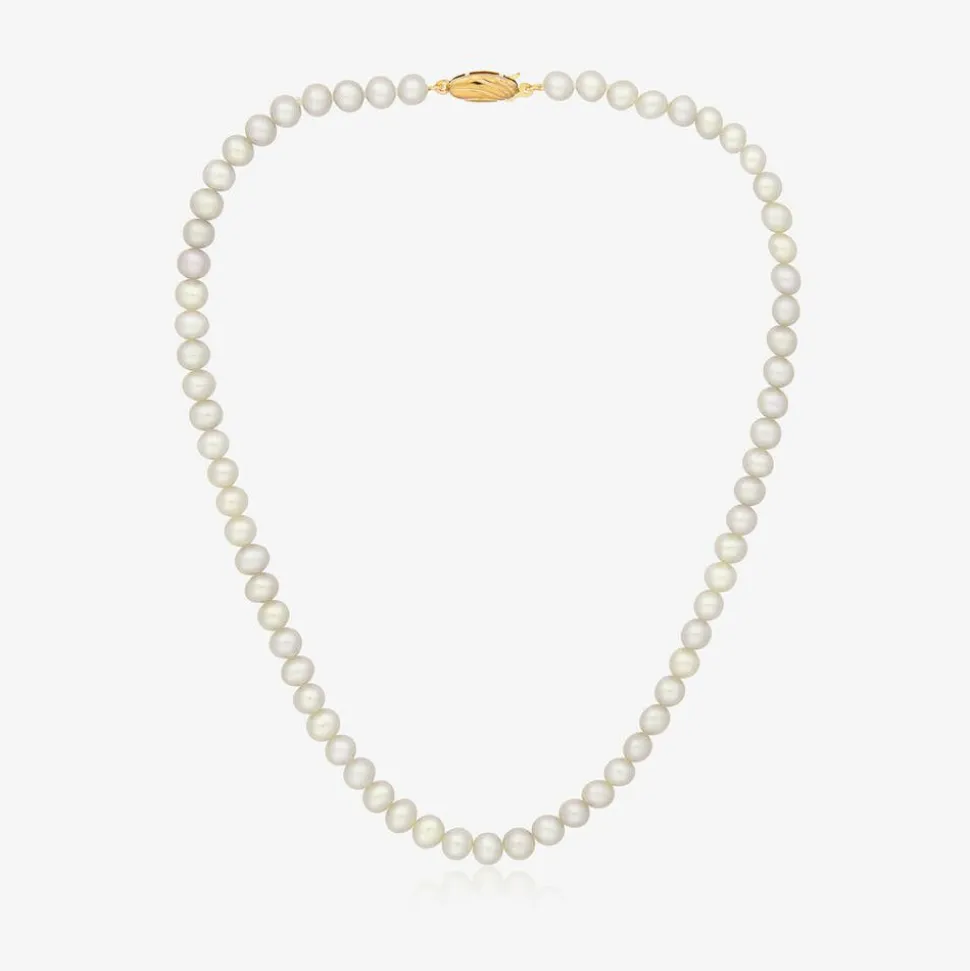 Ivory Pearl Necklace (36cm)