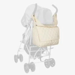 Ivory Quilted Changing Bag (36cm)