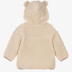 Ivory Sherpa Fleece Jacket