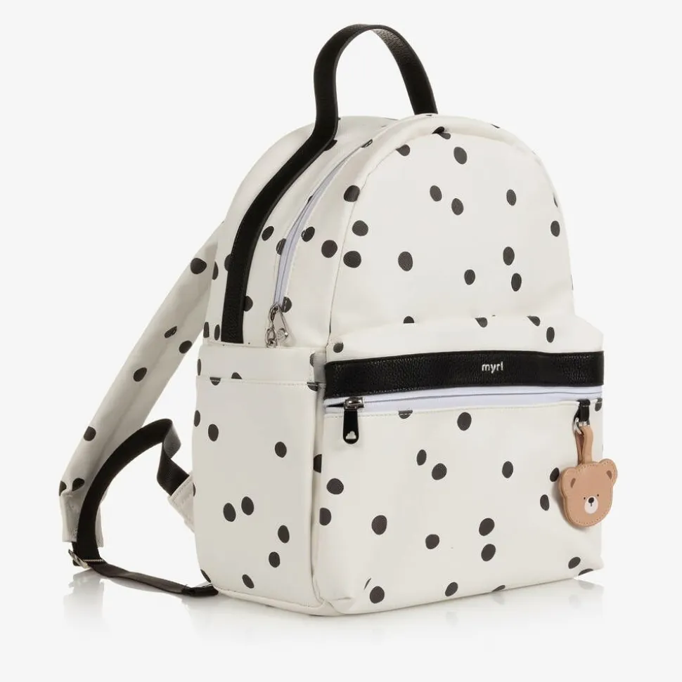 Ivory Spot Changing Backpack (34cm)