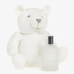 Ivory Teddy Bear & Eau de Toilette Baby Gift Set