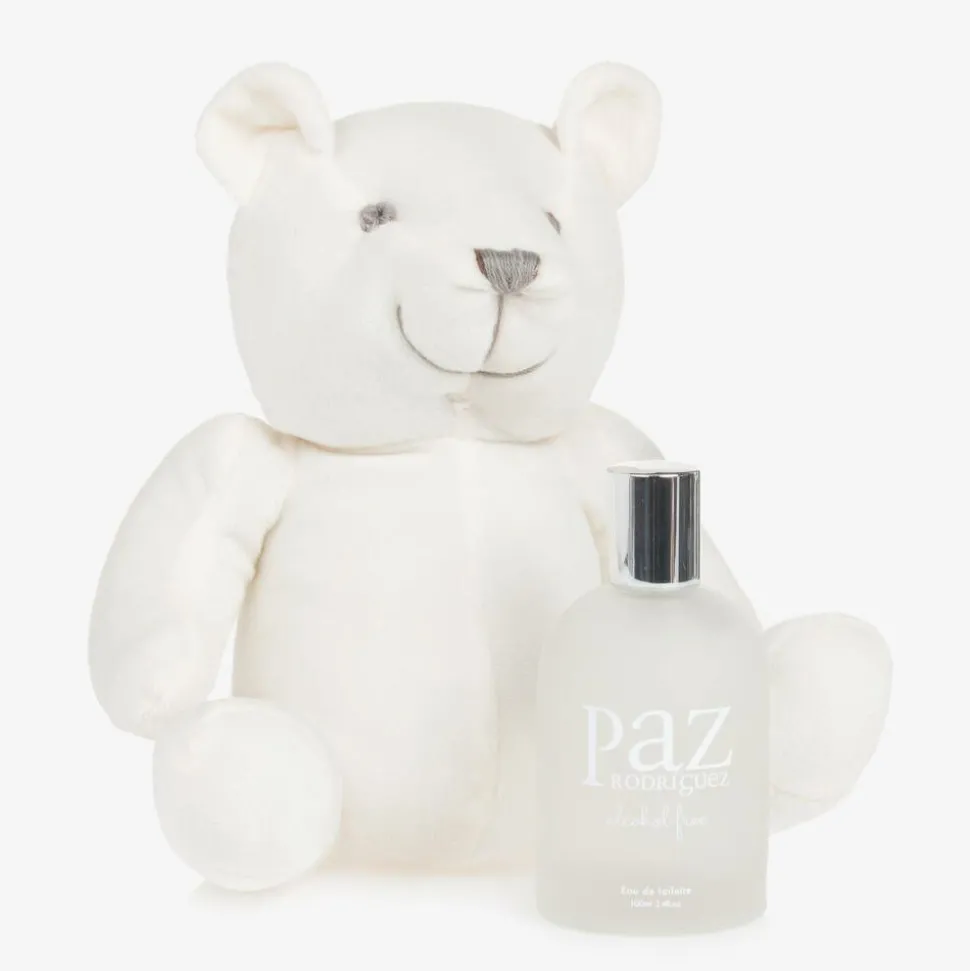 Ivory Teddy Bear & Eau de Toilette Baby Gift Set